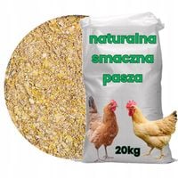 NATURALNA MIESZANKA PASZOWA PSZENICA KUKURYDZA DROBNA DLA DROBIU KUR NIOSKA