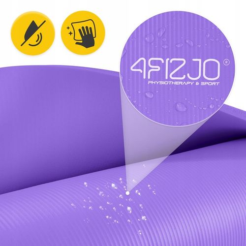 MATA DO ĆWICZEŃ JOGI GIMNASTYCZNA TRENINGOWA FITNESS KARIMATA GRUBA 1,5 CM na Arena.pl