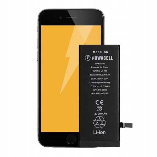 Bateria NOWACELL do iPhone 6S - większa pojemność na Arena.pl