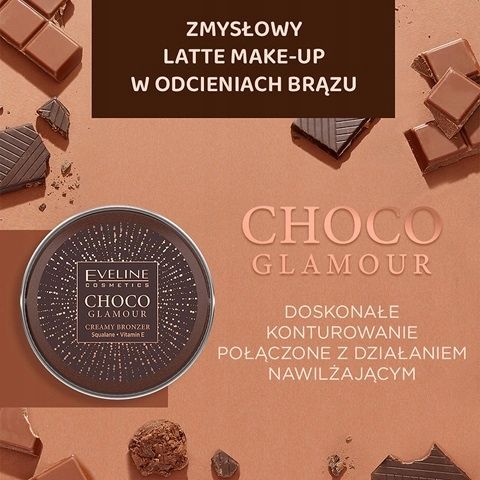 Bronzer w kremie eveline Choco Glamour Witamina E 01 na Arena.pl