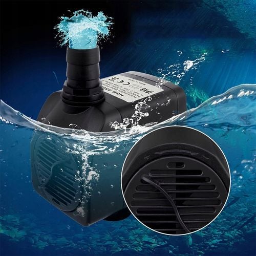 Mocna Pompa 2000L/h DO oczka WODNEGO FONTANNA KASKADA + 3 Końcówki na Arena.pl