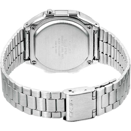 Zegarek Unisex Casio A168WA-1YES Czarny Srebrzysty (Ø 36 mm) na Arena.pl