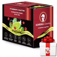 Końska dawka - WITAMINA C Quattro - 30 saszetek BETAINA CYNK ODPORNOŚĆ