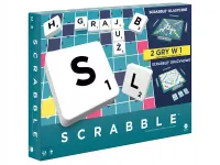 Logiczna gra dla dzieci i dorosłych Scrabble Original Ułóż słowa na planszy
