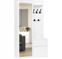 Garderoba szafa lustro wieszak szafka na buty biała V-5 Producent