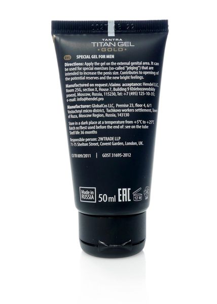 Żel/Sprej-Titan Gel Gold 50Ml.( Orginal ) zdjęcie 3