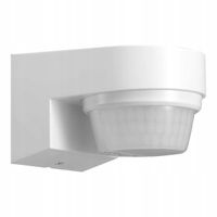 CZUJNIK RUCHU ZMIERZCHU PIR ZEWNĘTRZNY ŚCIENNY CZUJKA LED BIAŁY IP65 240°