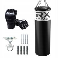 120 cm 30 kg WOREK TRENINGOWY BOKSERSKI PEŁNY WYPEŁNIONY MOCNY NA