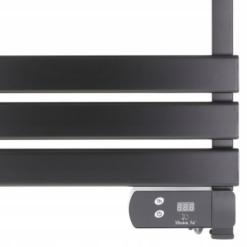 MAŁY GRZEJNIK ŁAZIENKOWY ELEKTRYCZNY drabinka suszarka timer CZARNY 150W na Arena.pl