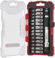 komplet noży precyzyjnych red line 14 elementów - e-400-0440