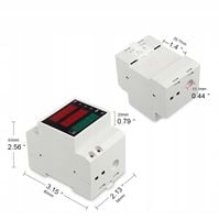 Miernik 4w1 WOLTOMIERZ AMPEROMIERZ AC230V 100a DIN