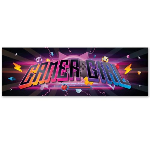 Emaga Obraz na płótnie, Napis gaming zone - 120x40 na Arena.pl