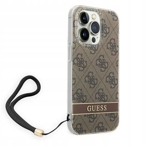 Guess Etui do iPhone 14 Pro Max brązowy hardcase na Arena.pl