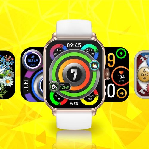 SMARTWATCH DAMSKI ZEGAREK WODOODPORNY PL MENU ROZMOWY SMART WATCH + 3 PASKI na Arena.pl