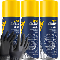 3X MANNOL CHAIN LUBE SMAR DO ŁAŃCUCHA ROWEROWEGO ZĘBATEK ŁAŃCUCHÓW MOTOCYKL
