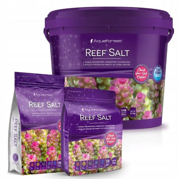 Aquaforest Reef Salt 7,5 kg sól morska zdjęcie 4