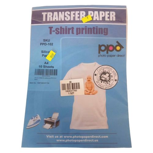 Papier silikonowy A4 10szt do naprasowanek na Arena.pl