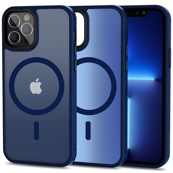 TECH-PROTECT MAGMAT MAGSAFE IPHONE 12 / 12 PRO MATTE NAVY zdjęcie 1