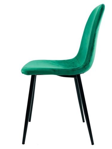 Krzesło tapicerowane GIULIA VELVET GREEN na Arena.pl