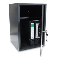 19512Duży sejf na klucz Solidny bezpieczny zamek kolor ciemnoszary