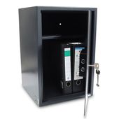 19512Duży sejf na klucz Solidny bezpieczny zamek kolor ciemnoszary