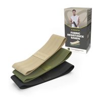 Zestaw 3 taśm oporowych z woreczkiem Centr Fabric Resistance Bands (CFB)