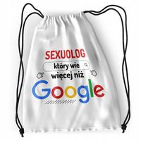 Plecak Dla Sexuologa Sportowy Szkolny Worek Torba Z Nadrukiem Ze Zdjęciem