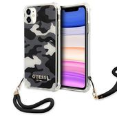 Guess GUHCN61KSARBK iPhone 11 / Xr 6,1" czarny/black hardcase