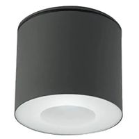 Zewnętrzna LAMPA sufitowa stropowa HEXA 9565 Nowodvorski ogrodowa OPRAWA tuba DOWNLIGHT outdoor IP44 grafitowa