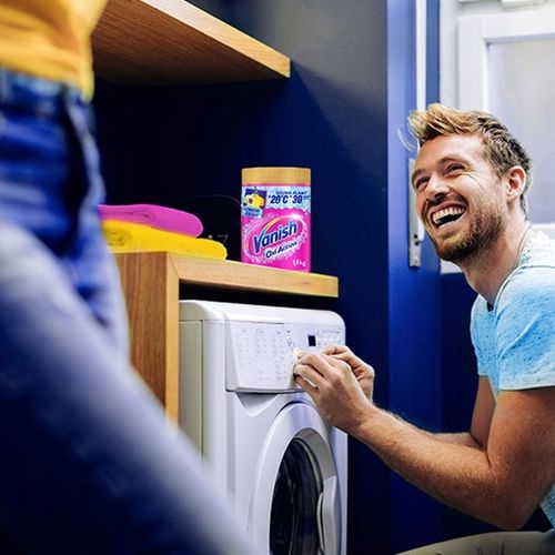 Vanish Oxi Action Odplamiacz w proszku do koloru + do bieli 0% chloru 2,8kg na Arena.pl