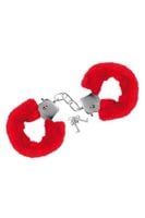 red wrist handcuffs