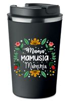 KUBEK TERMICZNY Premium czarny MAMA prezent Dzień Matki dla Mamy KT_485_cz