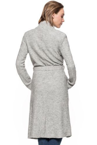 TOM TAILOR CLEAN COAT WITH DRAPED COLLAR SZARY L na Arena.pl