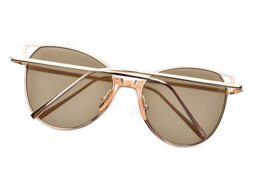 Lustrzane okulary CAT EYE na Arena.pl