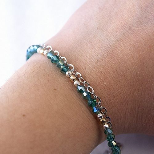"Bransoletka SWAROVSKI HEMATYT 925" na Arena.pl