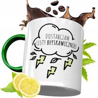 Kubek Zielony Dla Listonosza Na Prezent Urodziny Z Nadrukiem Ze Zdjęciem