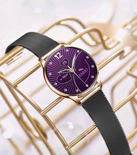 ZEGAREK DAMSKI SMARTWATCH AMOLED EKG POMIAR CUKRU CIŚNIENIE TEMPERATURA na Arena.pl