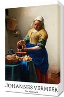 Obraz 30x50cm Design The Milkmaid, Vermeer Vintage do Salonu