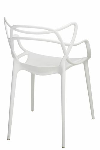 Krzesło Lexi białe insp. Master chair na Arena.pl