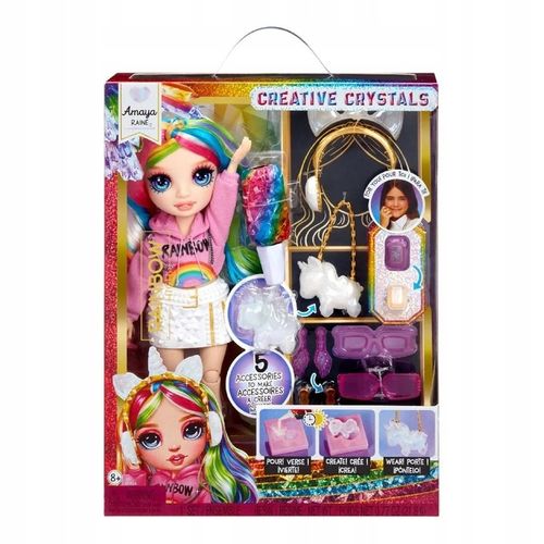 RAINBOW HIGH CREATIVE CRYSTALS LALKA AMAYA + AKCESORIA 121411 na Arena.pl