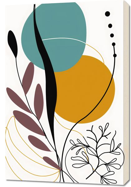 Obraz 60x90cm Akwarelowe Przebudzenie zdjęcie 1