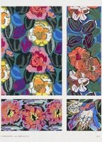 Plakat 13x18cm Kwiaty Art Deco v.8 , Bénédictus Vintage do Salonu