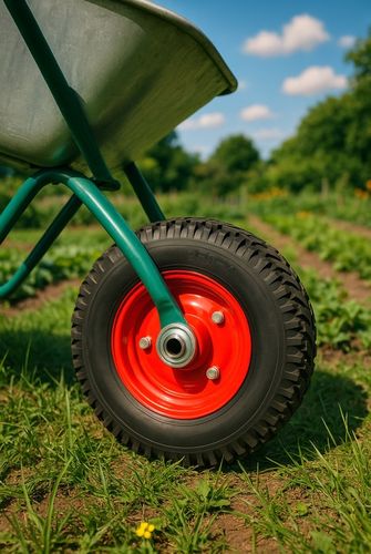 KOŁO KÓŁKO DO TACZKI WÓZKA MOCNE 260x85MM 3,00/4 Z DĘTKĄ POMPOWANE na Arena.pl