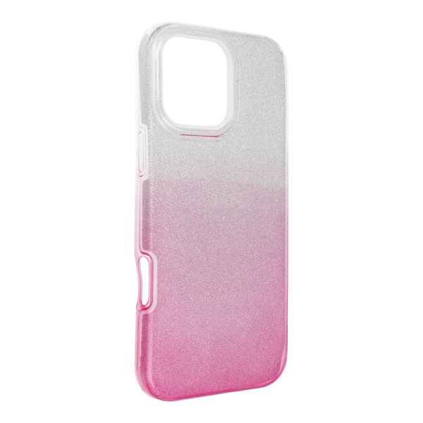 Futerał SHINING do IPHONE 16 Pro Max transparentny różowy zdjęcie 1