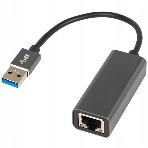 KARTA SIECIOWA ADAPTER LAN USB 3.0 RJ-45 100/1000 MBPS USB-A ETHERNET zdjęcie 2