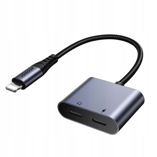 Adapter DAC 2w1 Joyroom SY-C02 USB-C / USB-C, mini jack 3.5mm czarny na Arena.pl