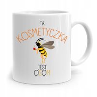 Kubek Prezent Dla Kosmetyczki Jest Osom Prezent Z Nadrukiem Ze Zdjęciem