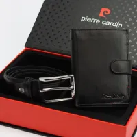 zestaw prezentowy męski portfel pasek