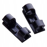 Klipsy montażowe klamra zacisk biuro zestaw kabel