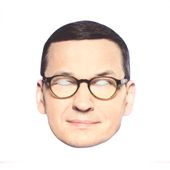 maska papierowa mateusz morawiecki